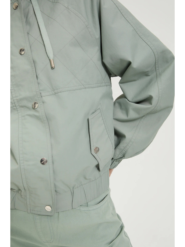 Moodo Rövid dzseki oliva Moodo