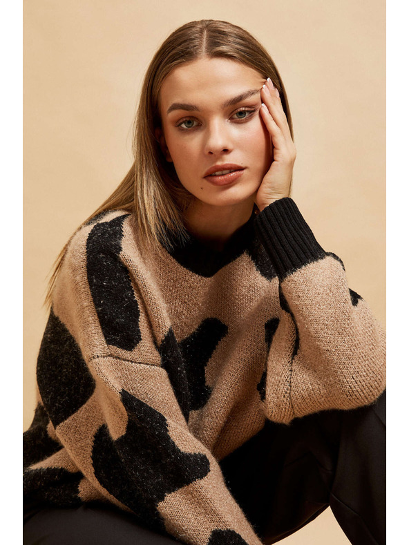 Moodo Mintás pulóver Moodo