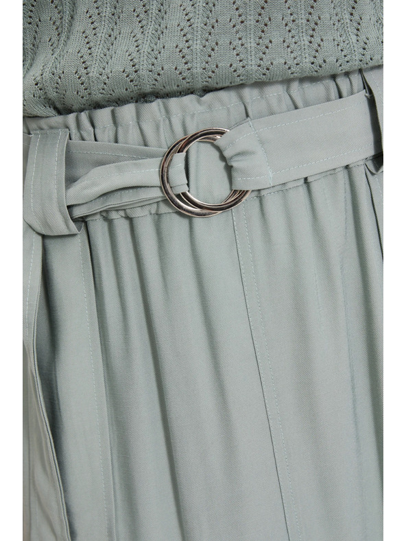 Moodo Viszkóz szoknya oliva Moodo