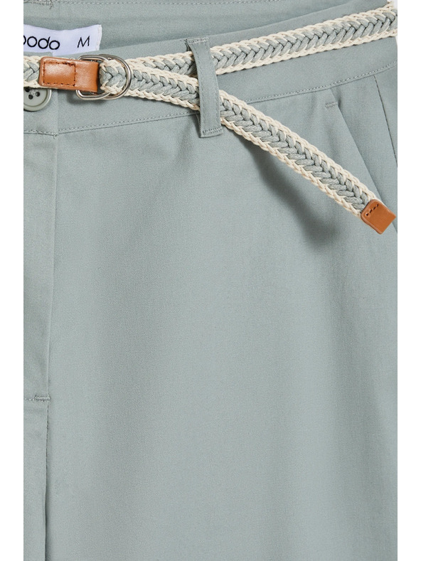 Moodo Pamut nadrág oliva Moodo