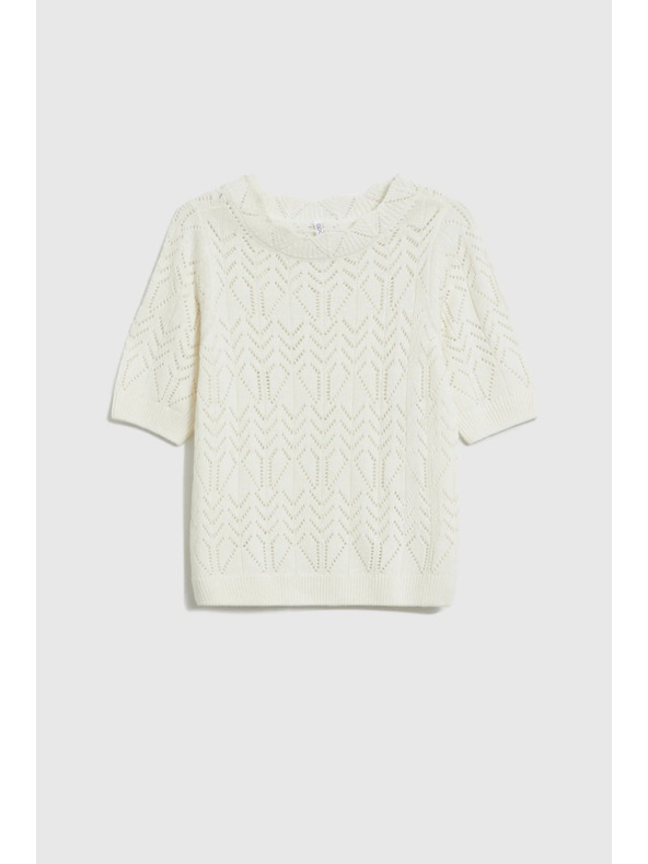 Moodo Azúr pulóver homokszín Moodo