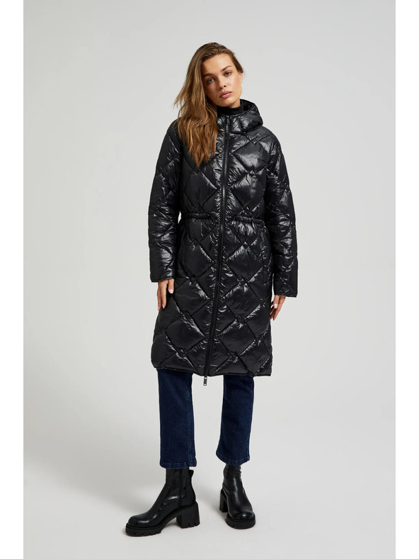 Moodo Steppelt dzseki behúzható zsinórral fekete Moodo