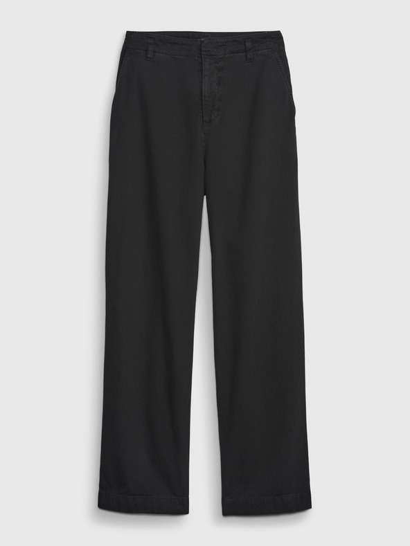 GAP Mid Rise loose khaki nadrág GAP