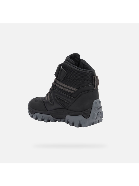 Geox Fekete fiú bokacipő Geox Himalaya B Abx