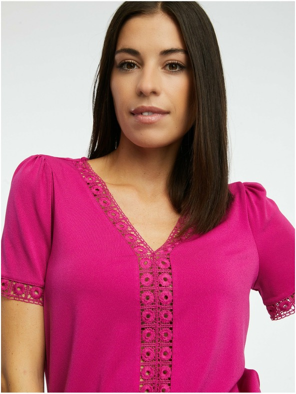 Orsay ORSAY sötét rózsaszín női blúz