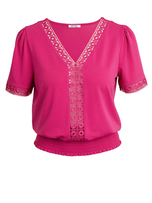Orsay ORSAY sötét rózsaszín női blúz