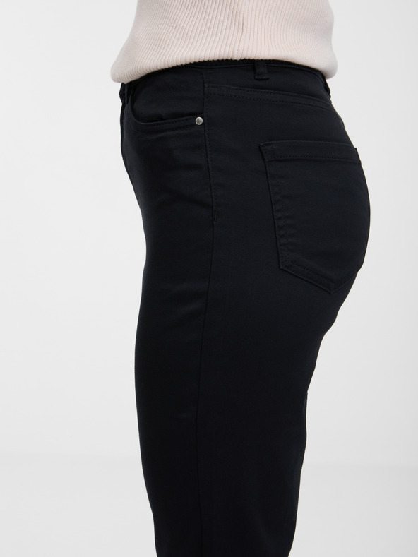 Orsay ORSAY fekete skinny fit nadrág