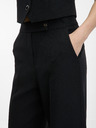 Orsay ORSAY fekete női széles szárú nadrág