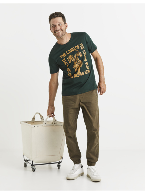 Celio Khaki férfi nadrág Celio