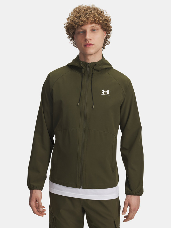 Under Armour Férfi dzseki Under Armour UA Vibe Woven Jacket-GRN