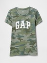 GAP GAP logó v-ss camo arch póló