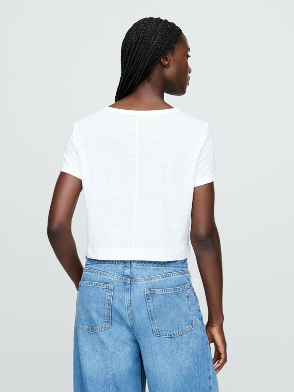 GAP Rövid len póló GAP