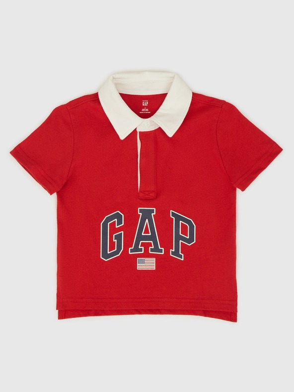 GAP Baby polo póló logóval GAP