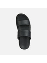 Geox Fekete férfi bőr Geox Spherica papucsok