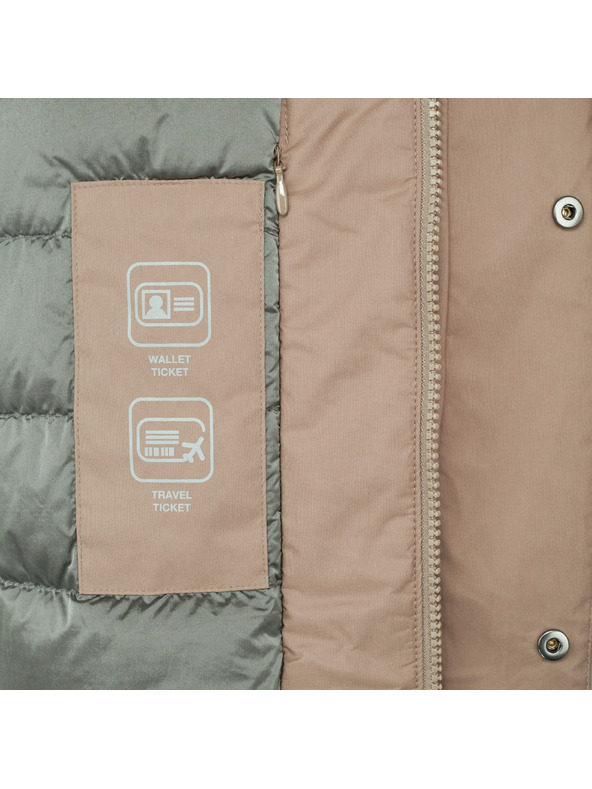 Geox Bézs színű Geox Aurelio férfi tollbunda