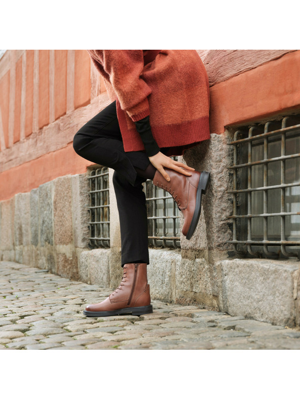 Geox Világosbarna Geox Serilda női bokacipő