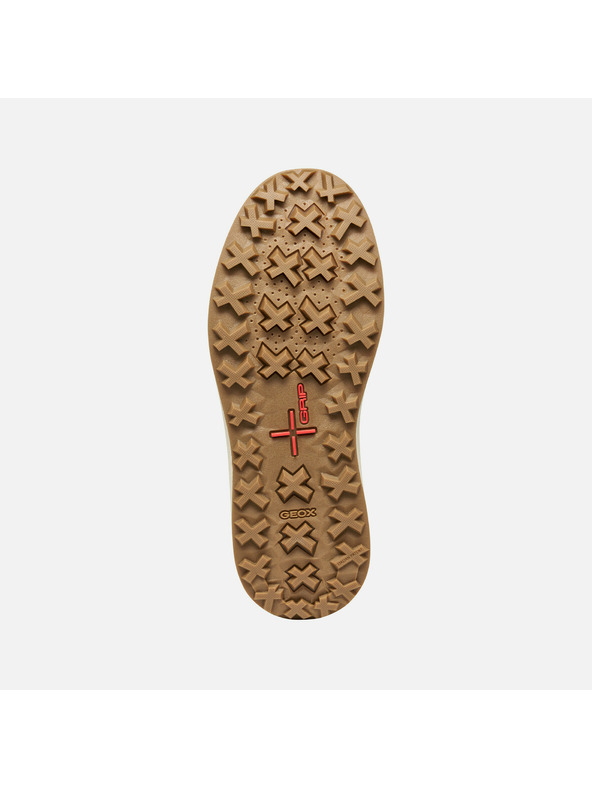 Geox Világosbarna férfi bokacipő Geox Granito + Grip