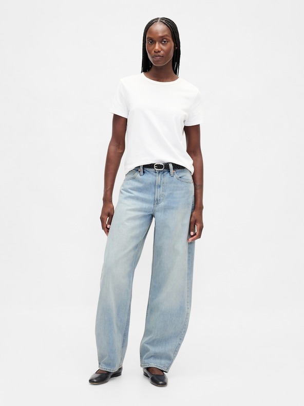 GAP Jeans High Rise Barrel GAP