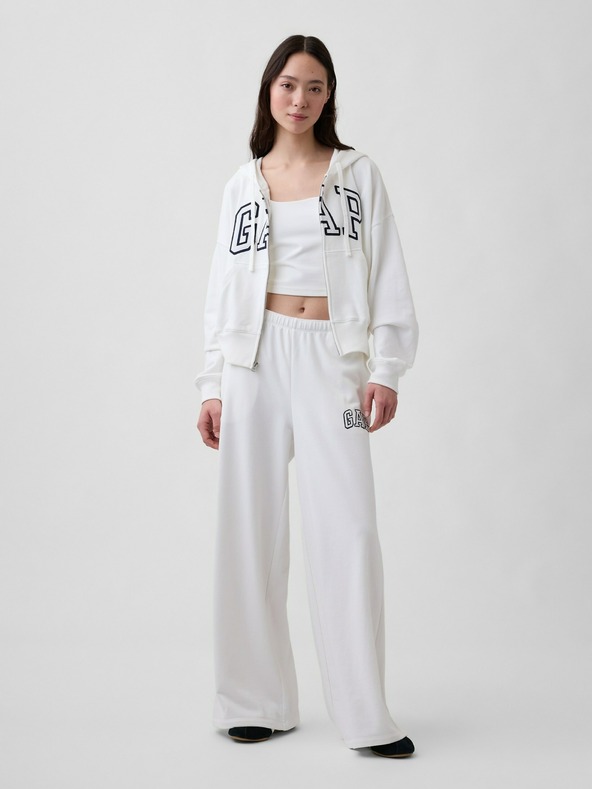 GAP Logós melegítőnadrág wide-leg GAP