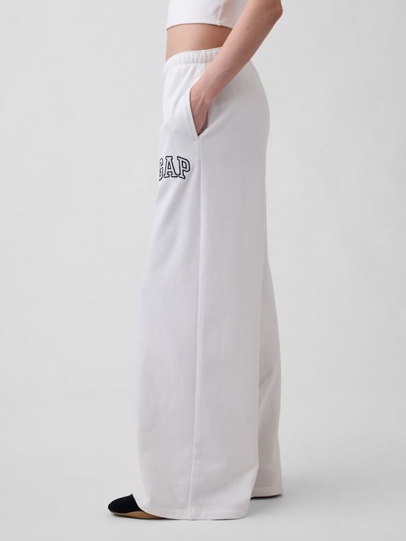 GAP Logós melegítőnadrág wide-leg GAP