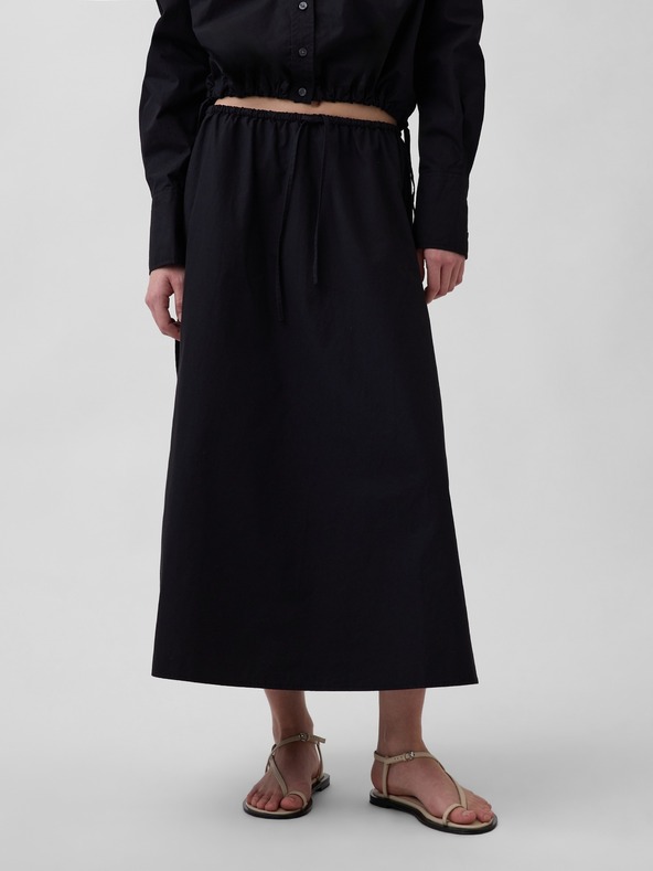 GAP Poplin maxi szoknya GAP