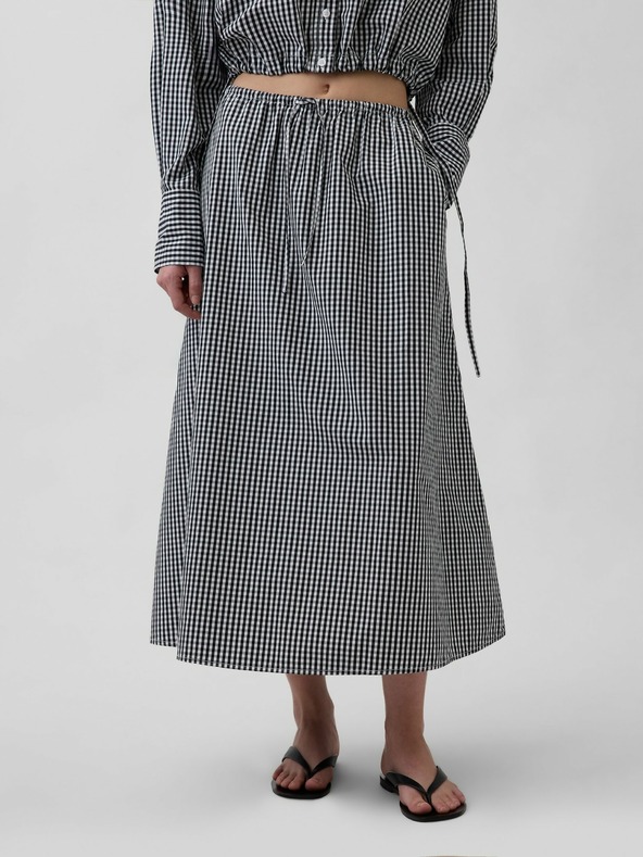 GAP Poplin maxi szoknya GAP