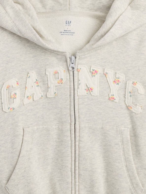 GAP Gyerek oversize pulóver VintageSoft logóval GAP