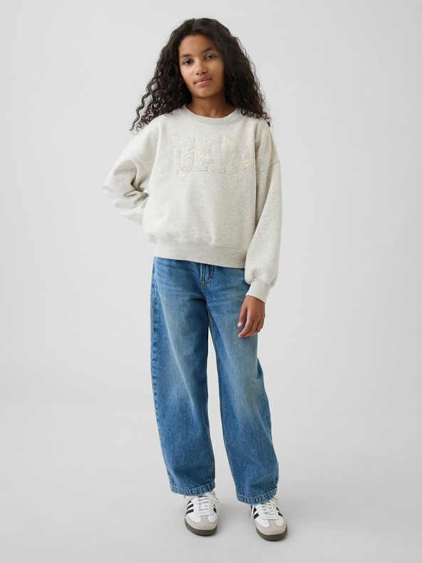 GAP Gyerek pulóver logóval VintageSoft GAP