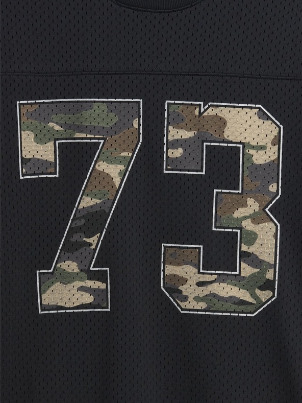 GAP Gyerek oversize hálós póló GAP