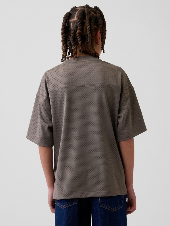 GAP Gyerek oversize hálós póló GAP