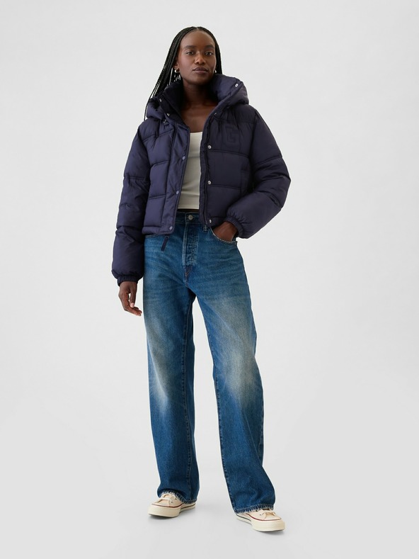 GAP Steppelt vízálló crop kabát GAP