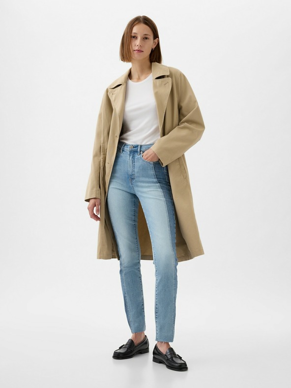 GAP High Rise Patchwork Vintage Slim farmer GAP