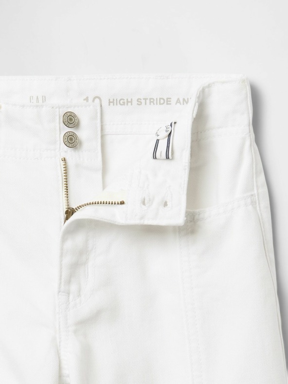 GAP Gyerek High Rise Stride Wide Leg farmernadrág GAP