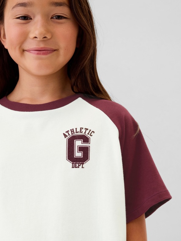 GAP Lány póló Athletic logóval GAP