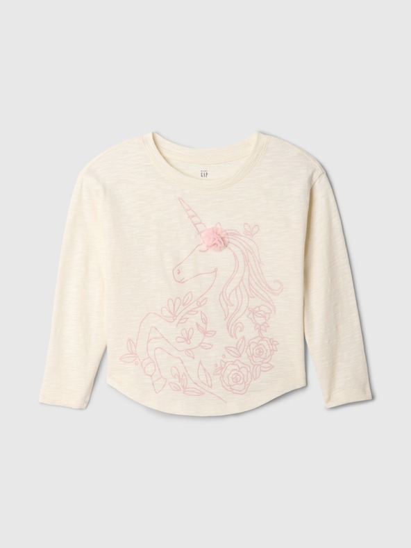 GAP Baby pamut póló GAP