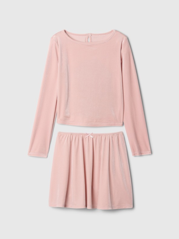 GAP Gyerek szatén outfit szett GAP