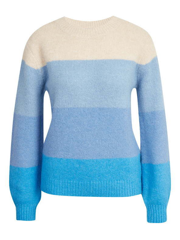 Orsay ORSAY kék női csíkos pulóver