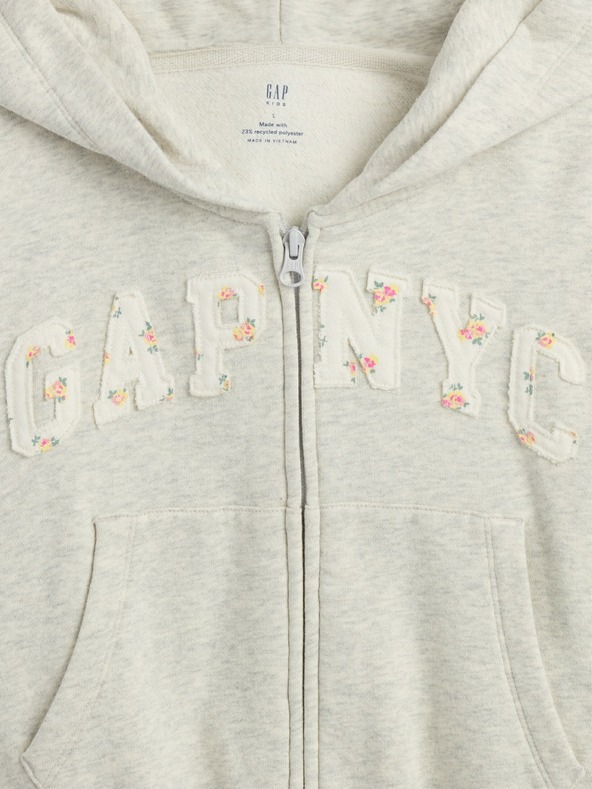 GAP Gyerek oversize pulóver VintageSoft logóval GAP