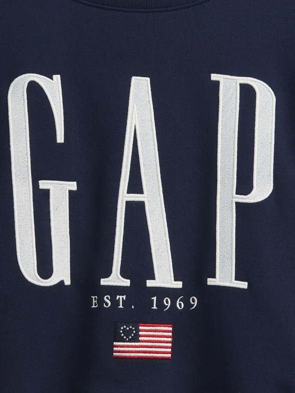 GAP Oversize VintageSoft logós pulóver GAP