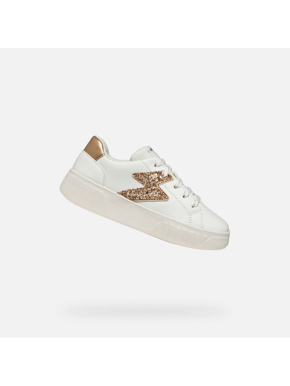 Geox Fehér lány sneakerek Geox Miroshi