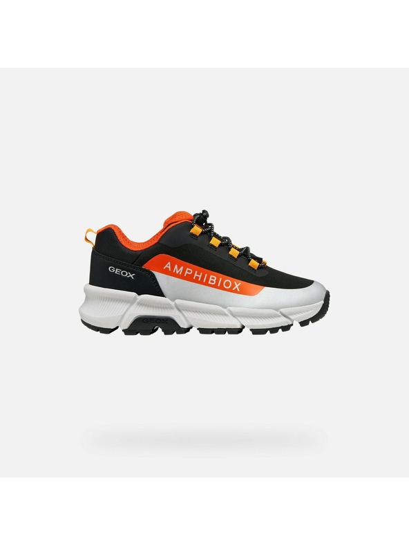 Geox Fekete fiú sneakerek Geox Flexyper Plus B ABX