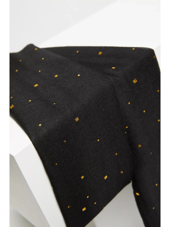 Moodo Sál arany nyomattal fekete Moodo