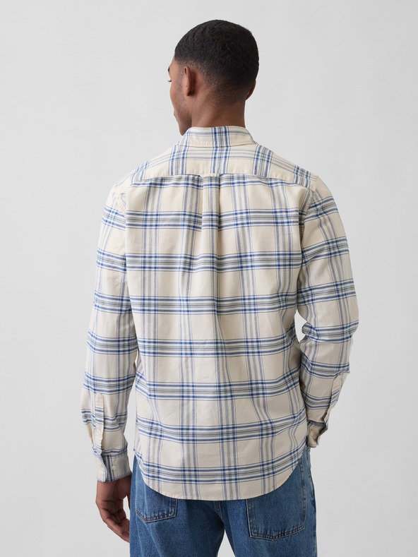 GAP Kockás ing felső Oxford Shirt GAP