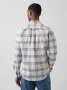 GAP Kockás ing felső Oxford Shirt GAP