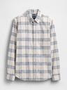 GAP Kockás ing felső Oxford Shirt GAP