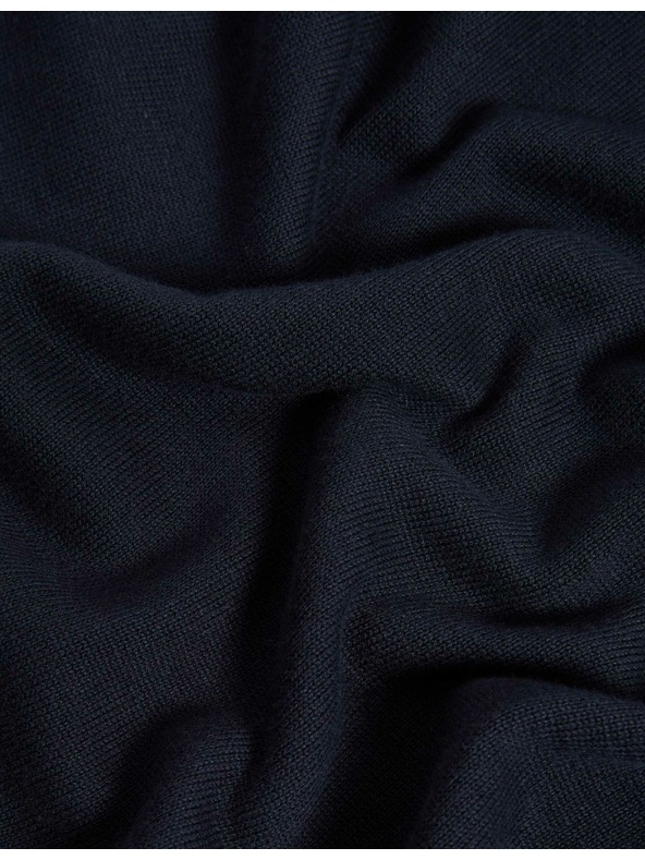 Marks & Spencer Marks & Spencer tiszta pamutból készült ujjatlan pulóver tengerészkék