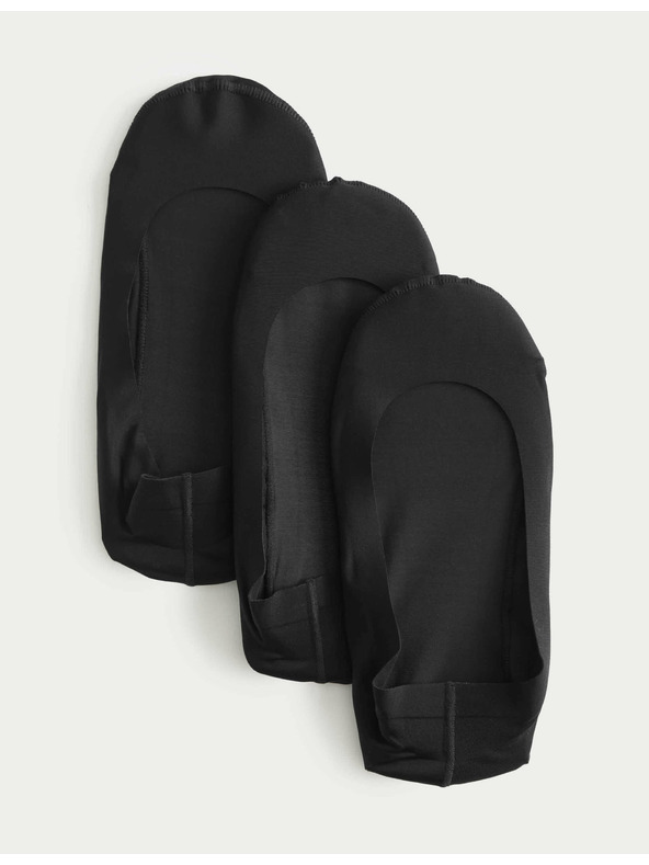 Marks & Spencer Három darabos női csúszózokni készlet fekete színben Marks & Spencer Marks & Spencer