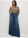 Marks & Spencer Sötétkék női széles farmernadrág Marks & Spencer