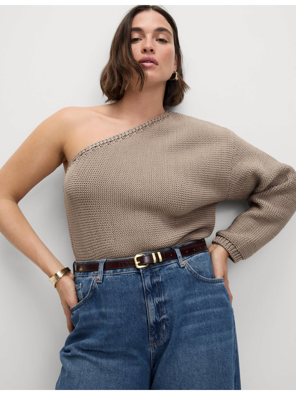 Marks & Spencer Sötétkék női széles farmernadrág Marks & Spencer