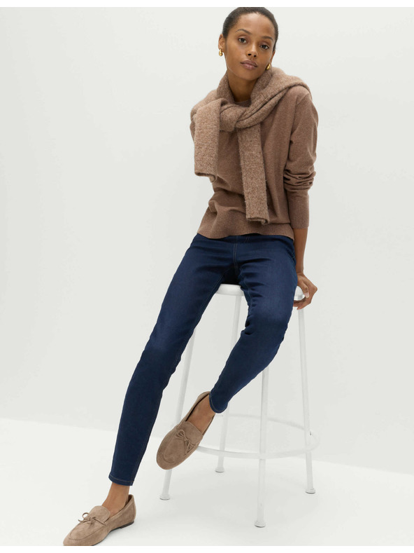 Marks & Spencer Marks & Spencer Sötétkék női magas derekú Jeggings
